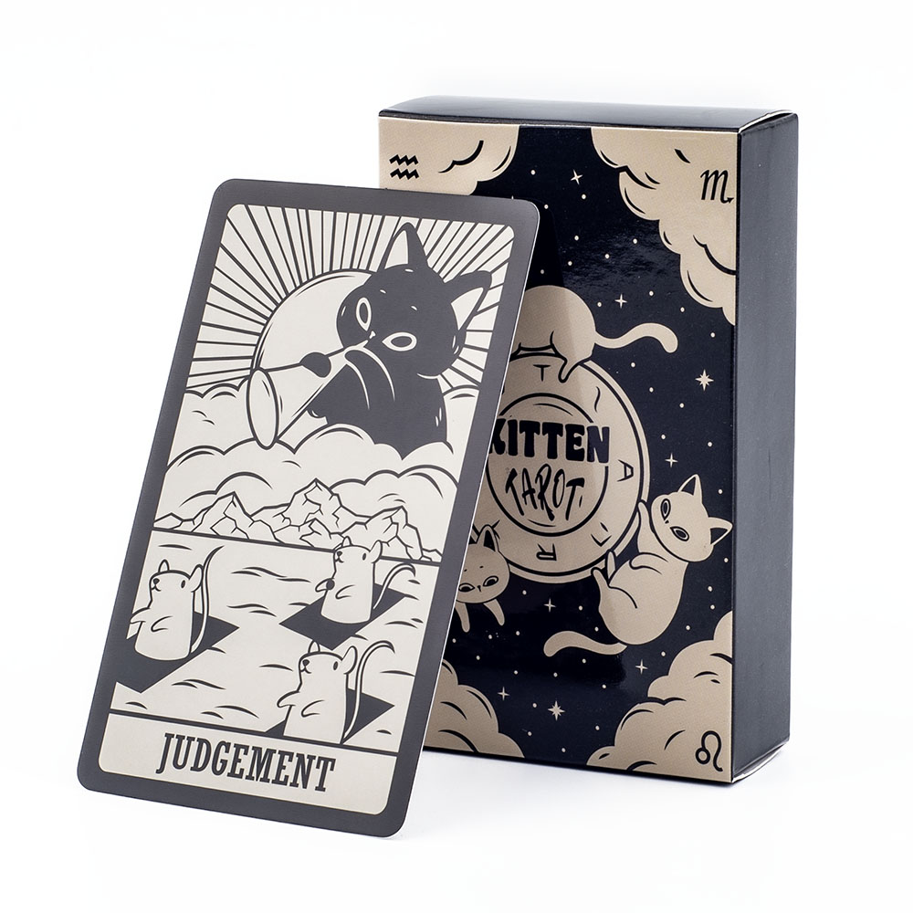 Tarot Deck With Guidebook - Baralho de Tarot Gatinho 78 Peças