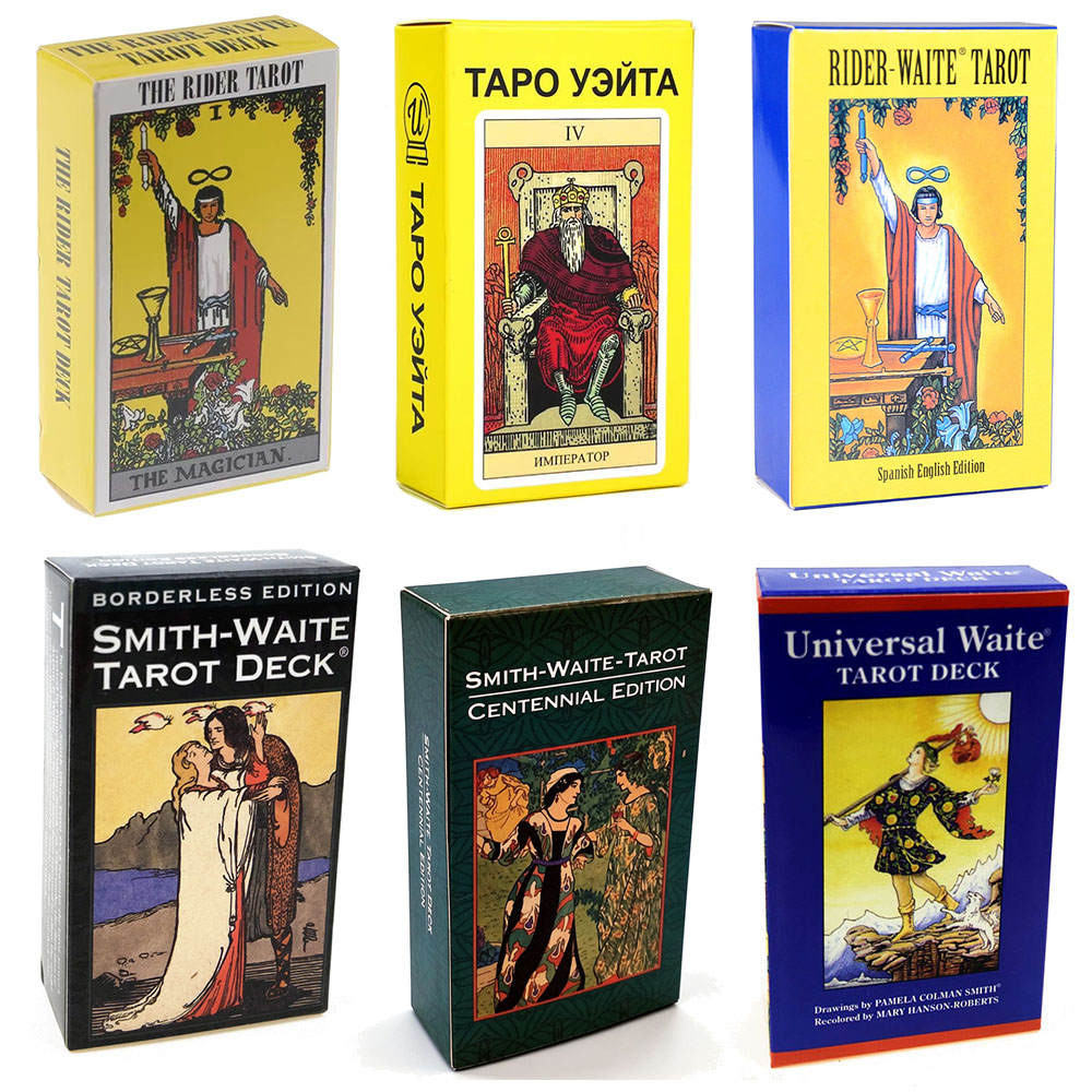 Tarot Deck With Guidebook - Baralho de Tarot Rider Waite para