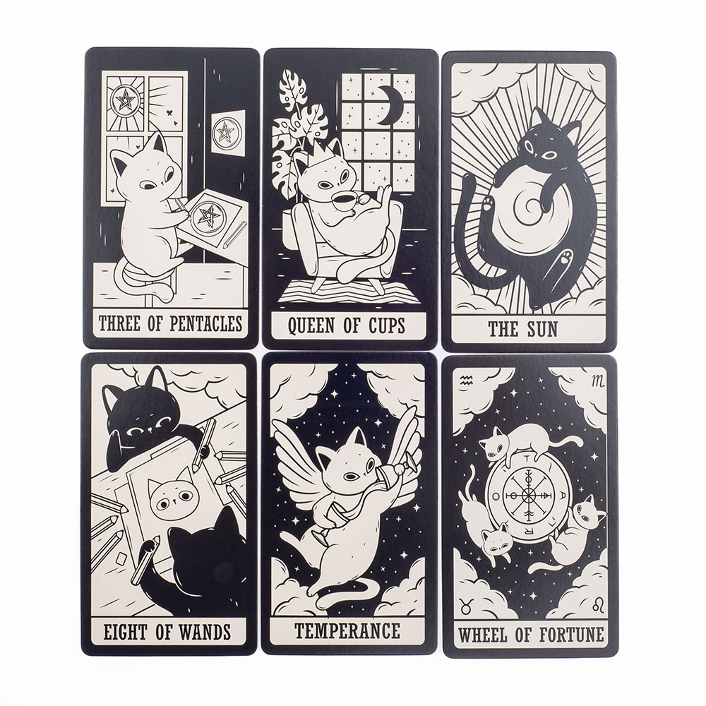 Baralho de Tarot Gatinho 78 Pe - Tarot Deck With Guidebook avaliação e preço