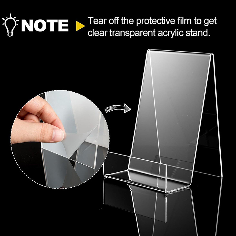 Suporte de acrílico para quadr - Clear Acrylic Book Stand Holder avaliação e preço