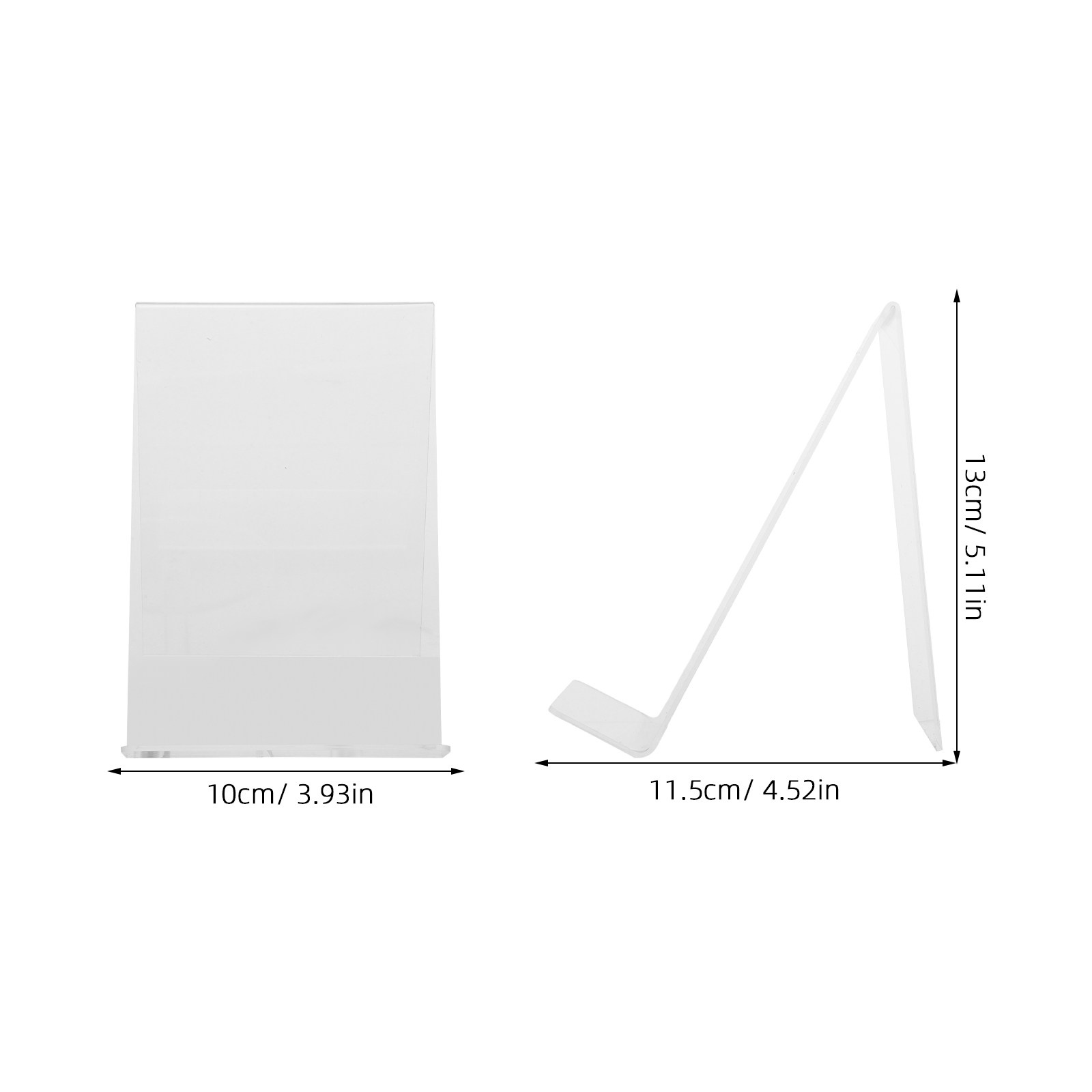 3 Suportes de Livros em Acríli - Clear Acrylic Book Stand Holder avaliação e preço