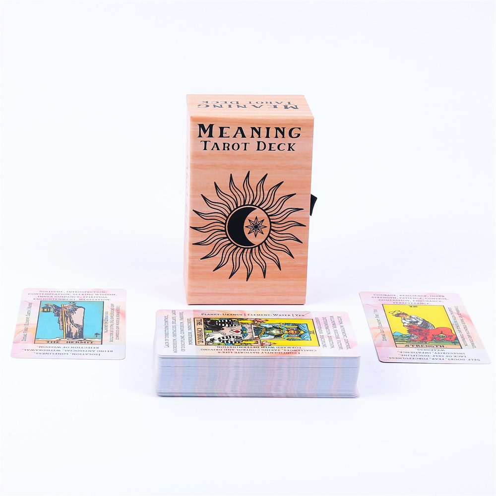Baralho de tarô significado de - Tarot Deck With Guidebook avaliação e preço