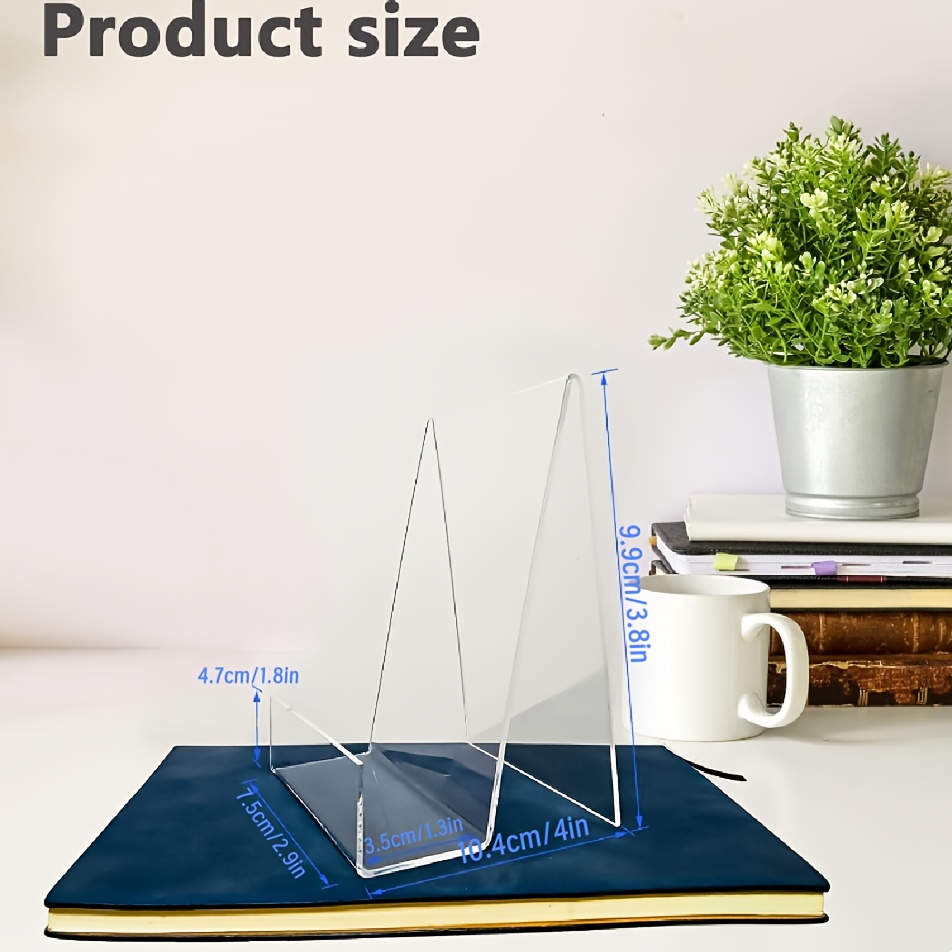 Conjunto de 11 suportes de acr - Clear Acrylic Book Stand Holder avaliação e preço
